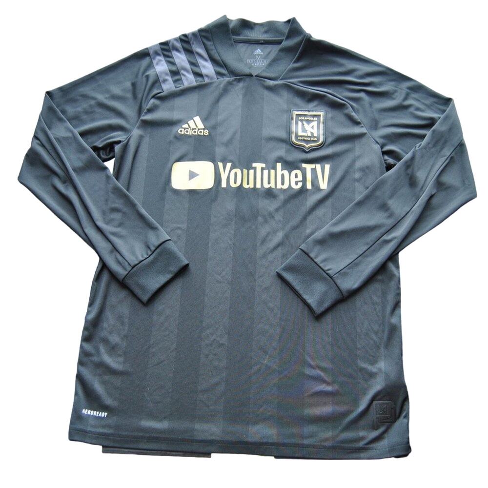 Los Angeles Football Club YouTube Adidas Aeroready Medium Long Sleeve Shirt